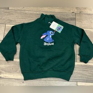 New Zara Disney Stitch Valentines Pullover Size 8-9 You Are My Best Friend